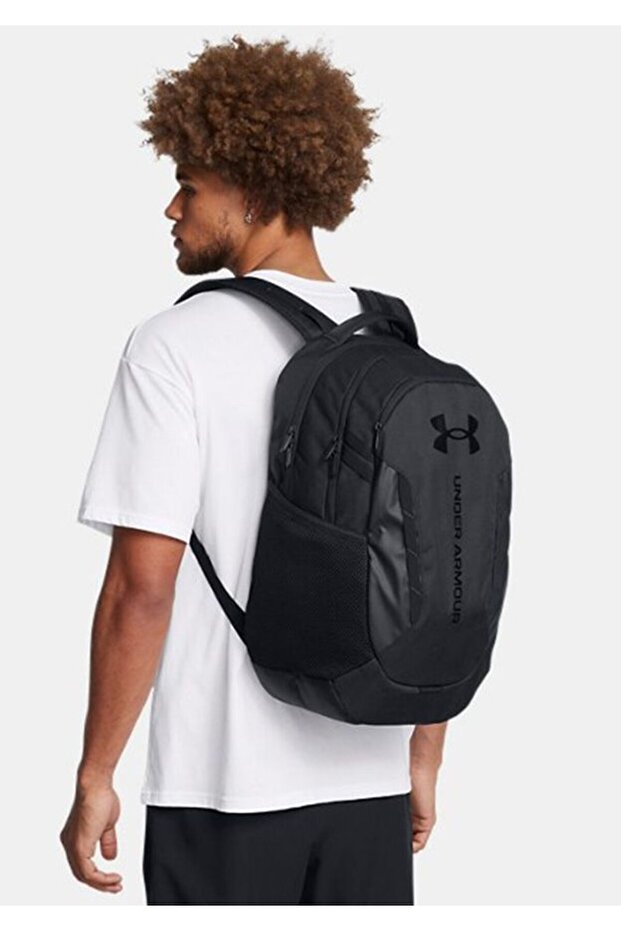 Black Unisex Hustle 6.0 Backpack