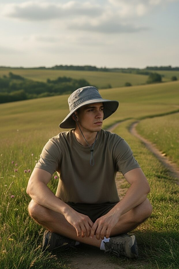 Safari Adjustable Fedora Hat - 2