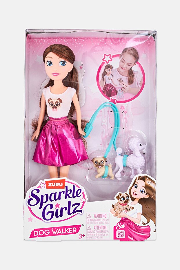 Sparkle Girlz Dog Walker Playset