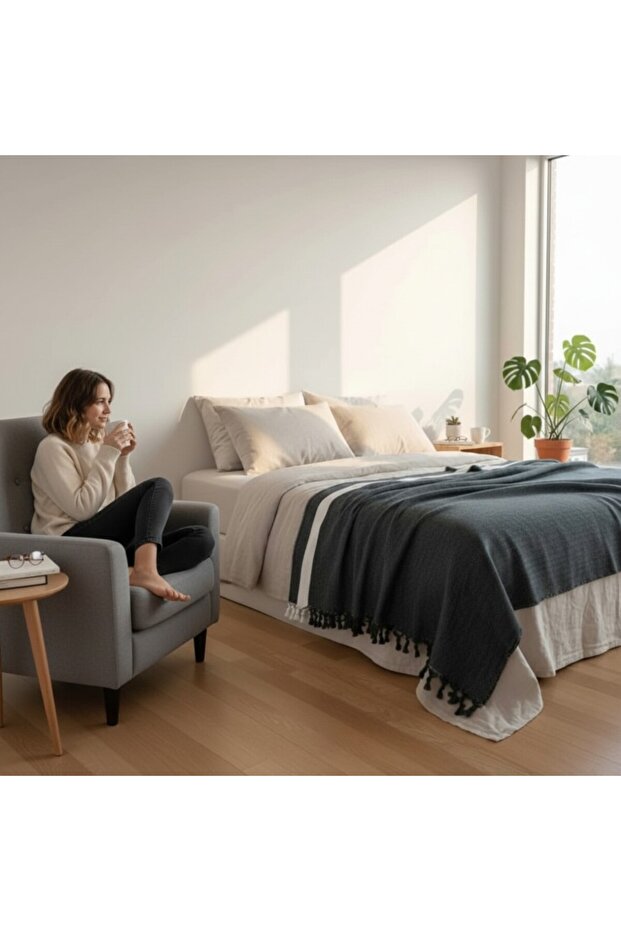 Bedspread, Pique, Sofa Cover, Multi-Purpose Cover 280 X 300 cm