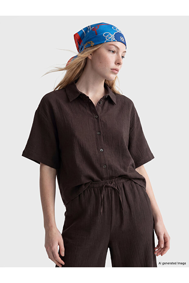 Nevavm Muslin Women's Shirt with a Difference
