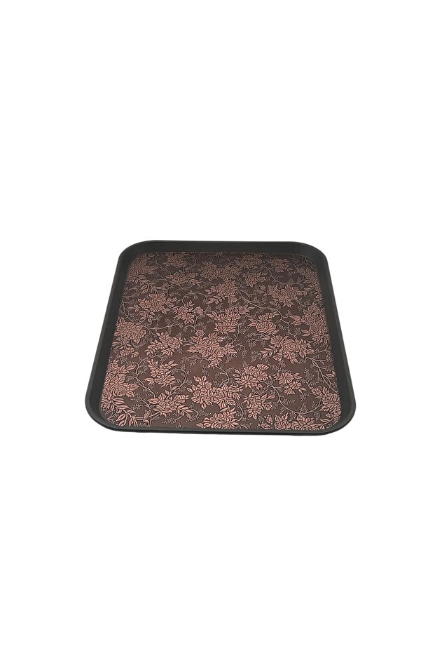 Large Rectangular Plastic Tray – Extra-Spacious Multi-Purpose Serving Tray with Durable Construction, Lightweight Design & Elegant Everyday Functionality - 2