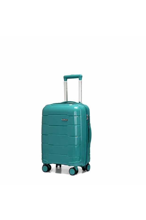 20 Inch Carry-On Suitcase, PP Unbreakable Hard Shell Cabin Luggage with Spinner Wheels