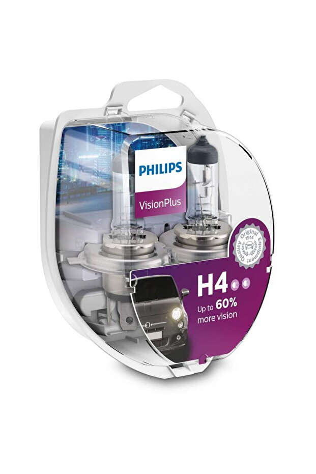 H4 VisionPlus 12V 60/55W - 1