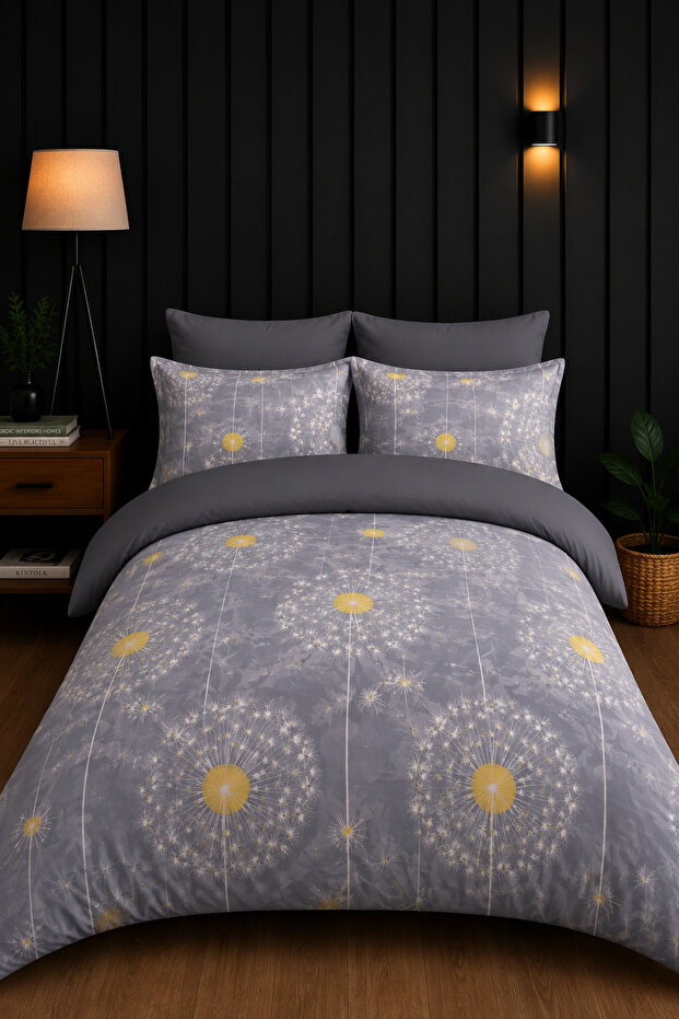 Double Elastic Sheet Duvet Cover Set | Cotton |