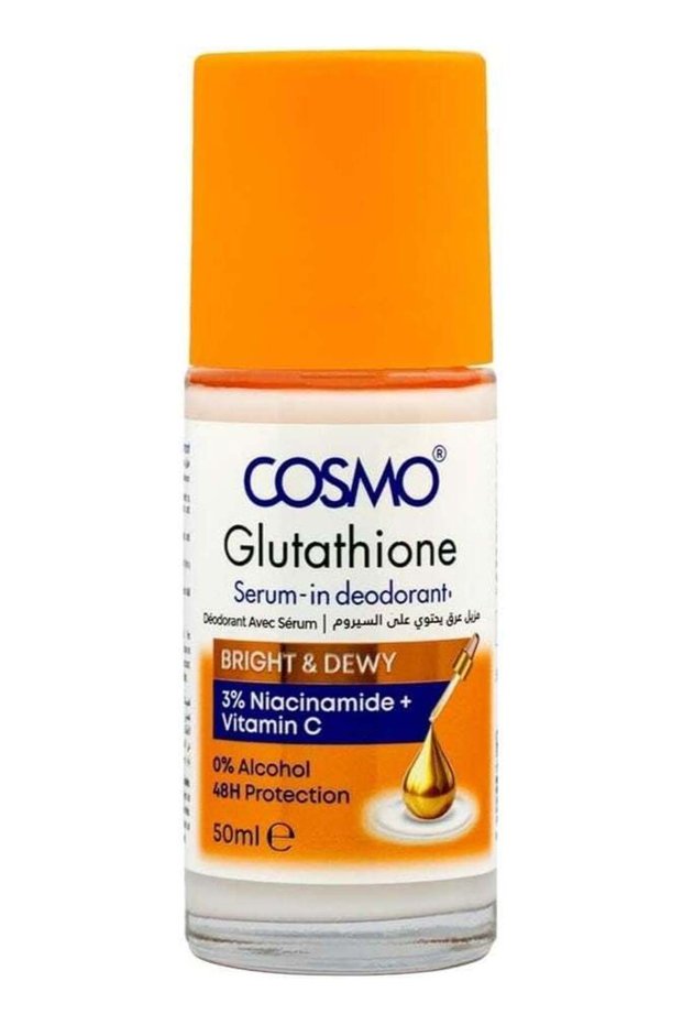 Body Deodorant Serum Bright & Dewy | 48-Hour Odor Protection | Skin Brightening | Glutathione Serum-in deo