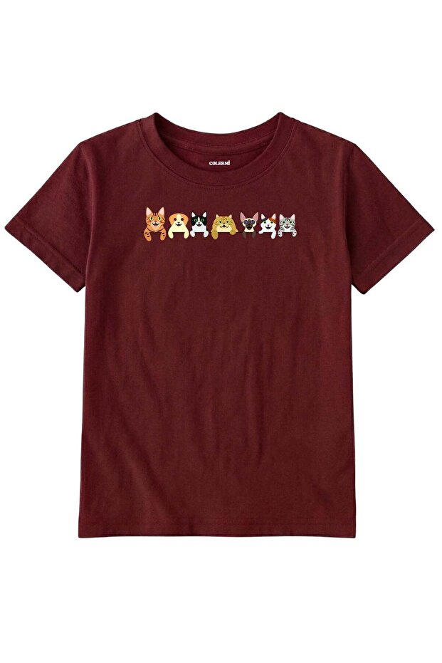 Kids' T-Shirt - Cute Cats Design