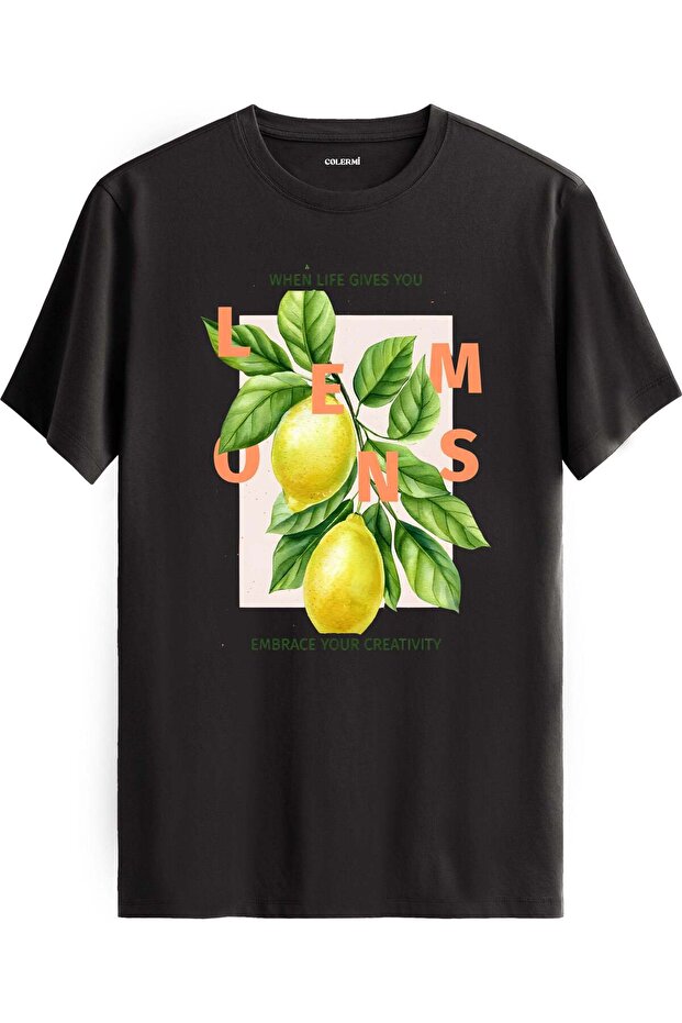 When Life Gives You Lemons Printed T-Shirt