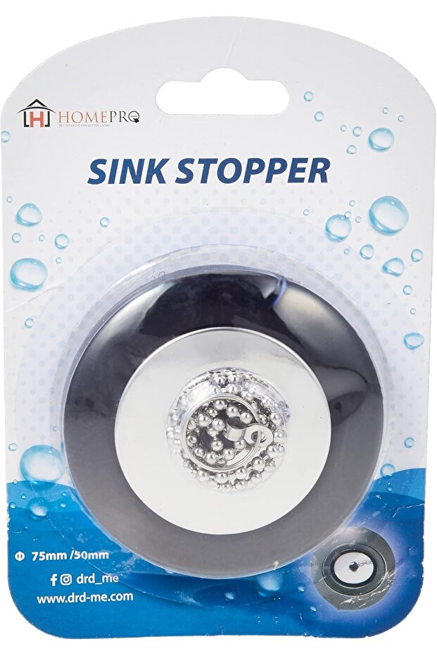 Bathroom Sink Strainer Stainless Steel Bath Tub Stopper Plug, Multi-Purpose Drain Stopper Set