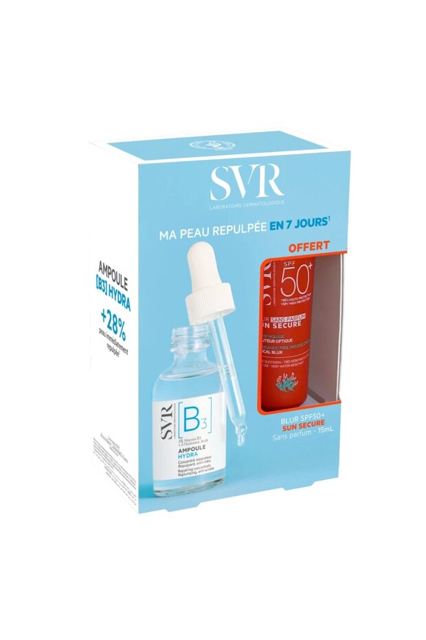 B3 Hydra Ampoule 30ml & Sun Secure Blur Spf50+ 15ml