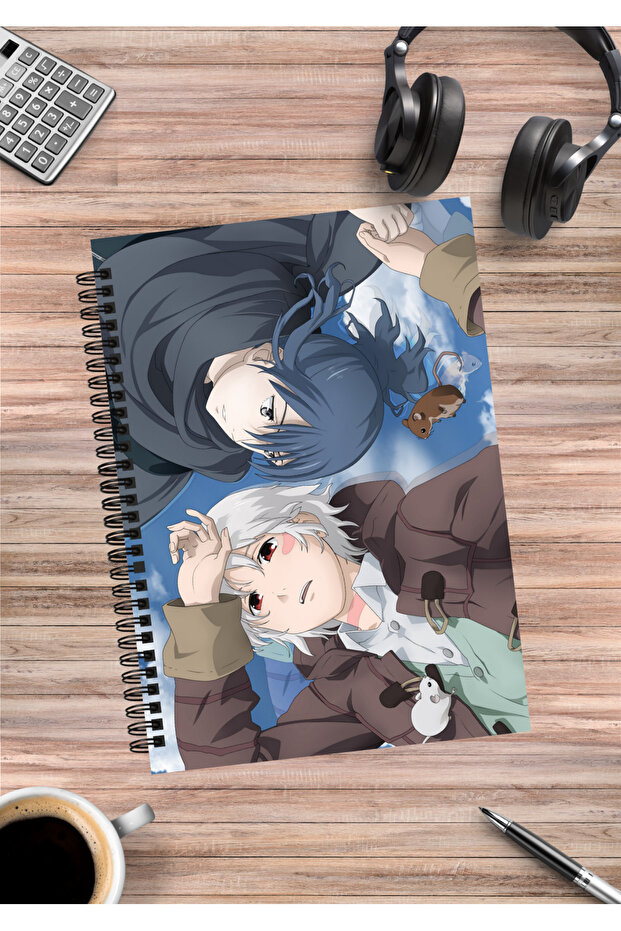 No 6 Bl Anime Spiral Notebook A5 (50 Sheets)