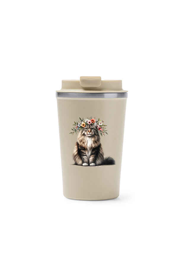 Cana termos cafea-Spring Cat - 2