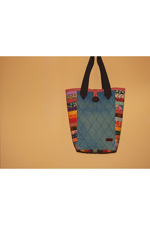 El Yapımı Patchwork Çanta