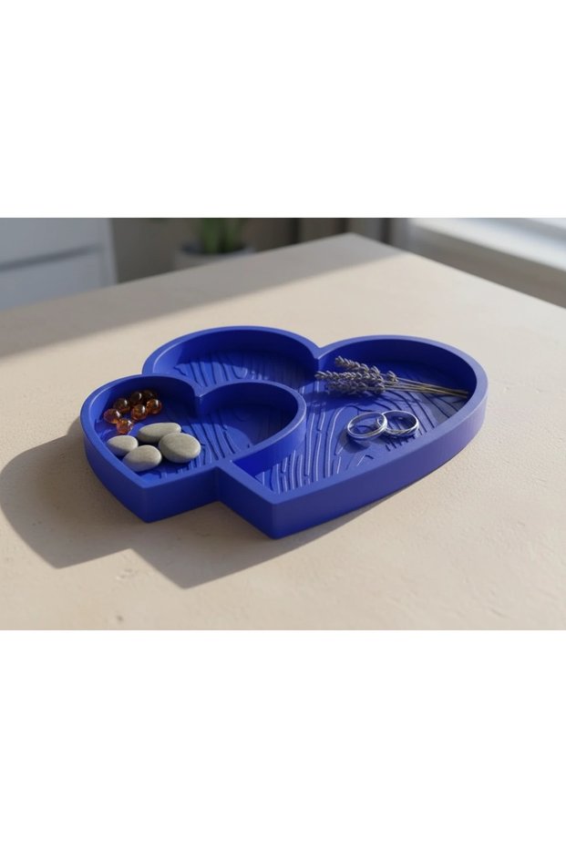 Decorative Bowl Braided Hearts Small Objects