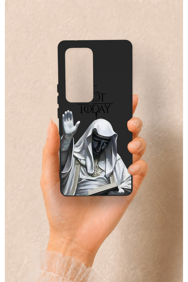 Vivo V30 Compatible Not Today Patterned Silicone Case
