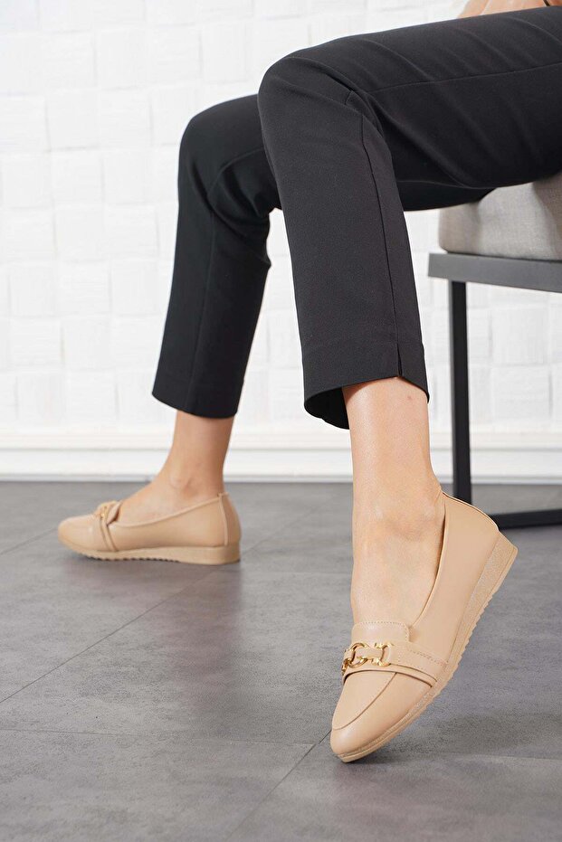 Tenya Snap Buckle Women's Ballerina Nut Skin