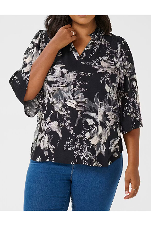 Bluza, Negru - 1