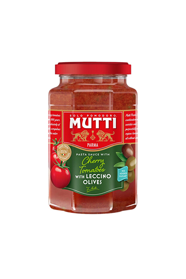 Cherry Tomatoes With Leccino Olives Sauce 400g