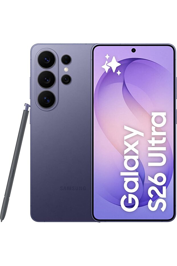 Galaxy S26 Ultra Cobalt Violet, 512GB Storage, AI Phone
