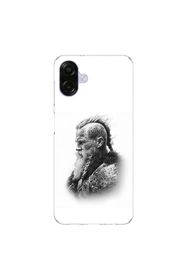 Samsung Galaxy A07 Compatible Nordic 3 Design Transparent Case