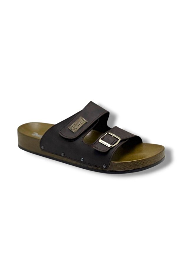 606-26 Anatomical Double Band Waterproof Men's Slippers 45-47