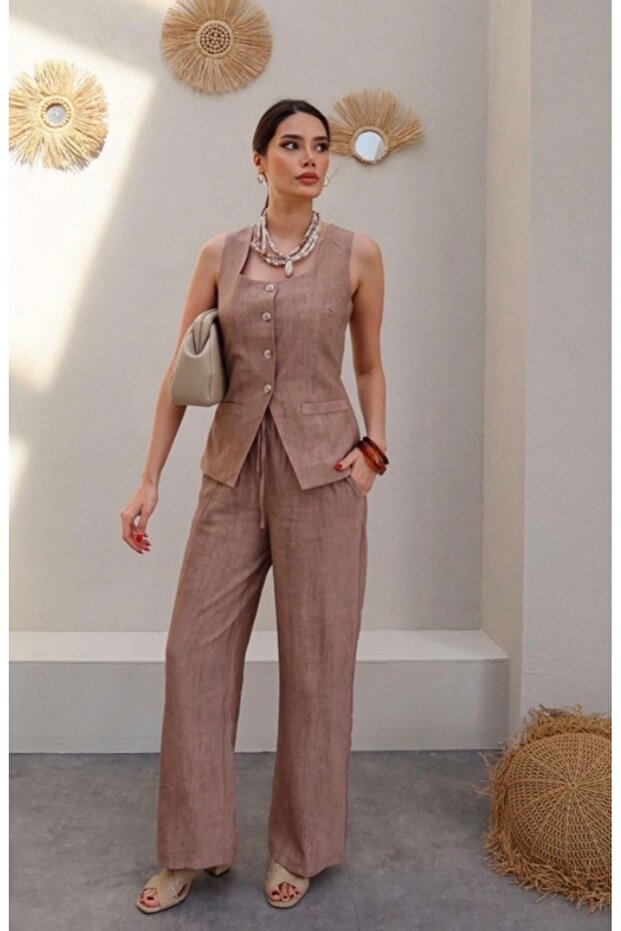 Belden Tie-Up Vest and Pants Set