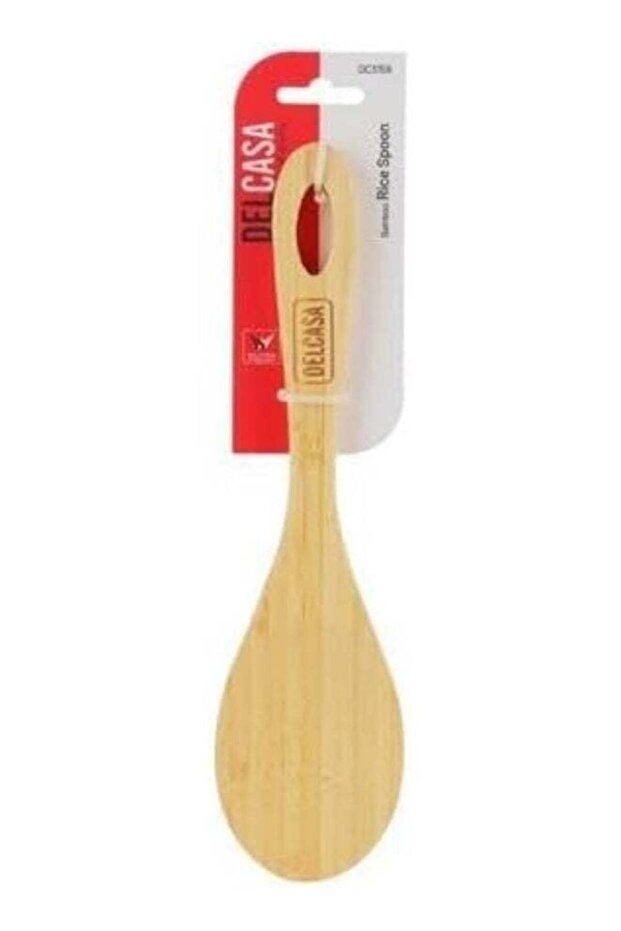 DC3159 Bamboo Serving Spoon, Brown - 3