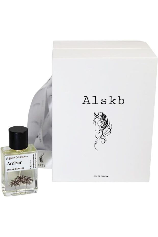 Amber Eau De Parfum by Perfumes - Masculine Luxury Fragrance with Bergamot, Black Pepper & Ambergris