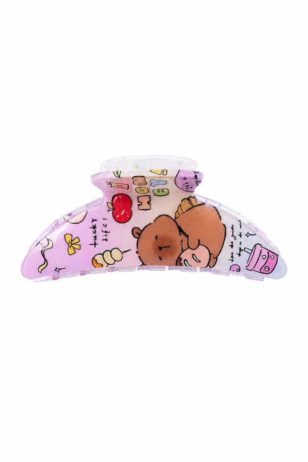 Women's and Girls' Cute Teddy Bear Buckle Hair Accessory