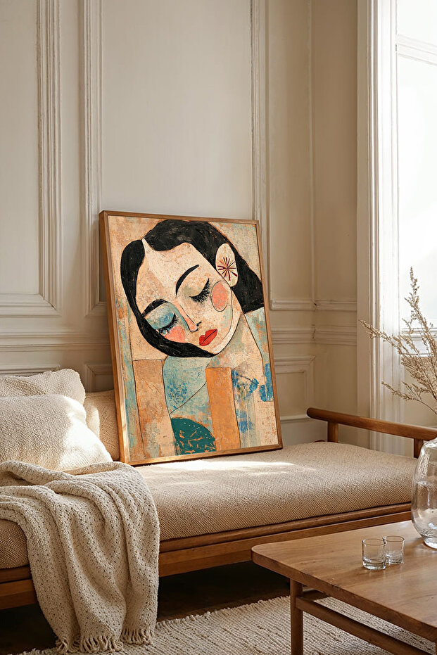 One Piece Wooden Framed Painting Tk3833