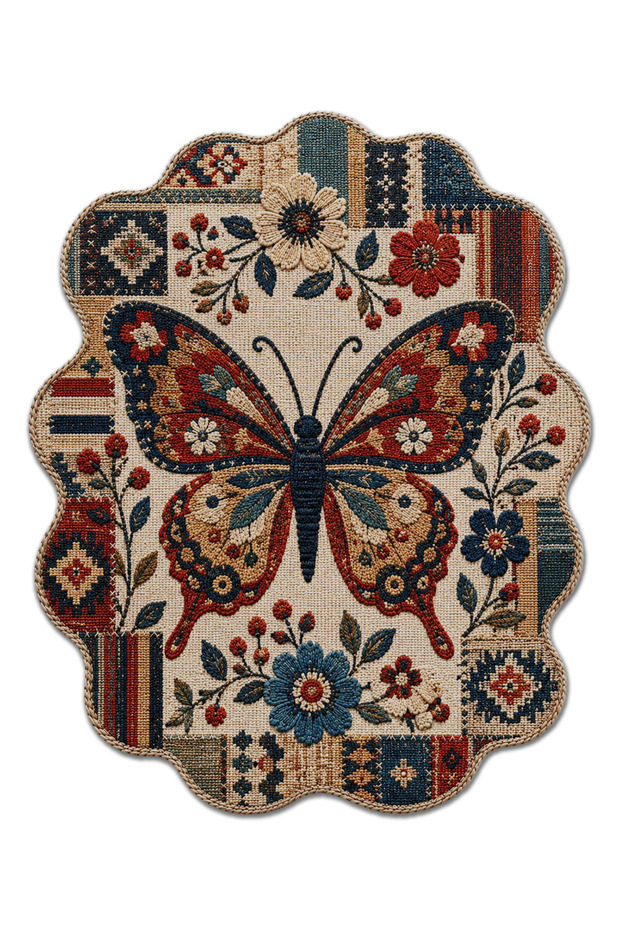 Sdt Traditional Patterned Keep Off Written Modern Woven Base Decorative Carpet Sdtamor2094