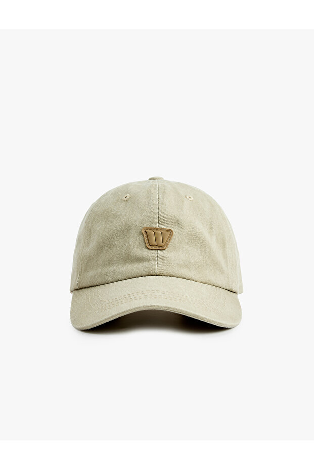 Label Detailed Cap Hat