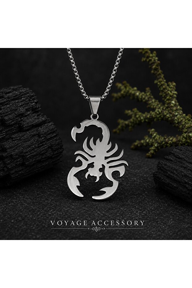 Stainless Tarnish-Resistant Steel Scorpion Scorpion Pendant