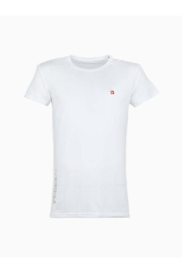 Men’s White Logo T-Shirt