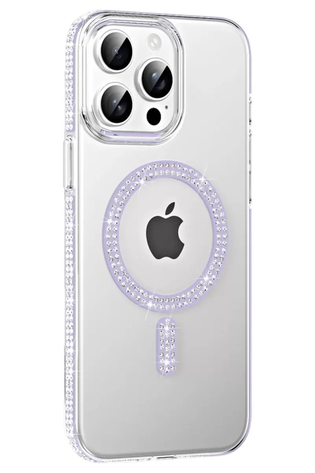 غطاء Joko iPhone 14 Pro Max المتوافق مع Move Stone Magsafe - أرجواني