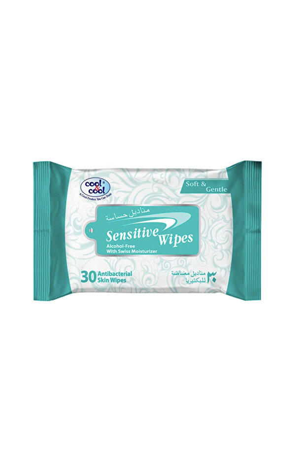 Sensitive Wipes - 30 Pieces