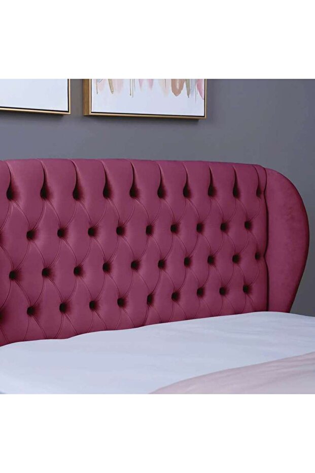 PLUTO HEADBOARD VELVET PINK L-160 : H-125 CM