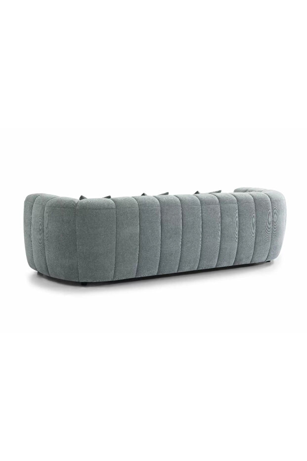 Wonso Four-Seater Sofa – Dark Gray - 2