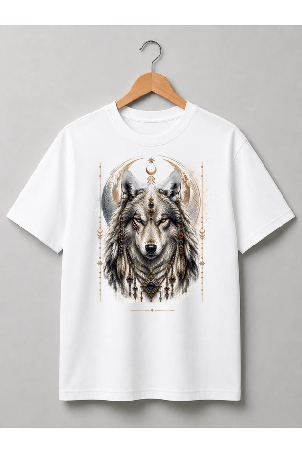 Tunalya Strong Bozkurt Special Design Premium Printed Unisex Cotton T-Shirt - High Quality