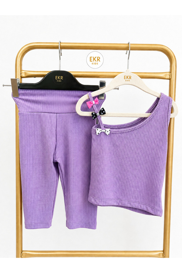 Crop Tights Set for Girls