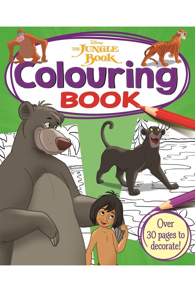 Disney The Jungle Book: Colouring Book (Simply ...