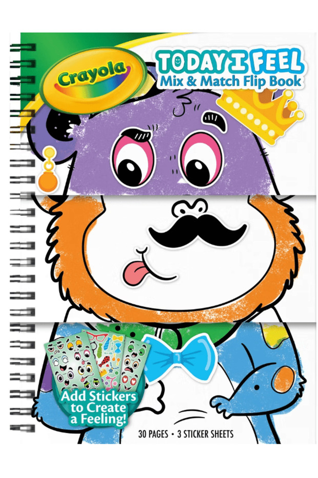 “Today I Feel” Animal Mix & Match Flip Book