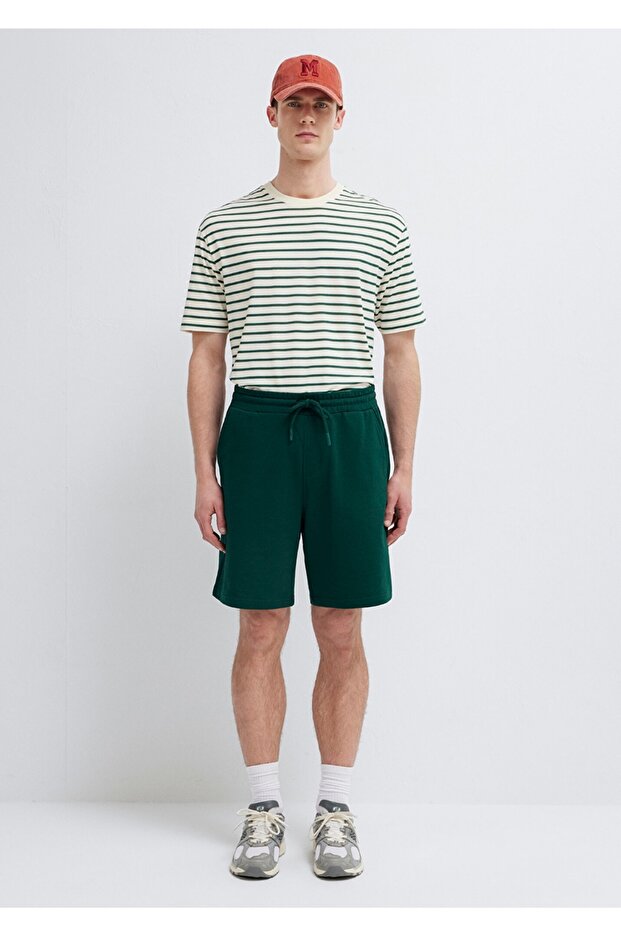 Normal Bel, Slim Straight Straight-Leg Shorts.
