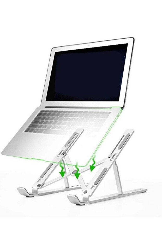 Adjustable Folding Portable Office Holder Black