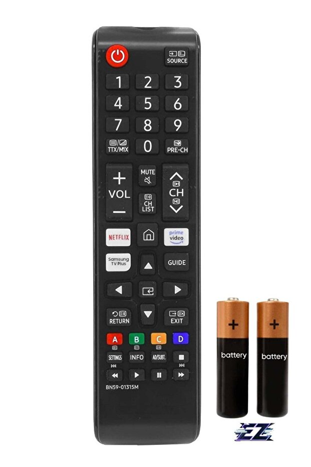 Replacement Remote Control BN59-01315B for Samsung 2018/19/20/21/22 Smart LCD LED 4K TVs with battery