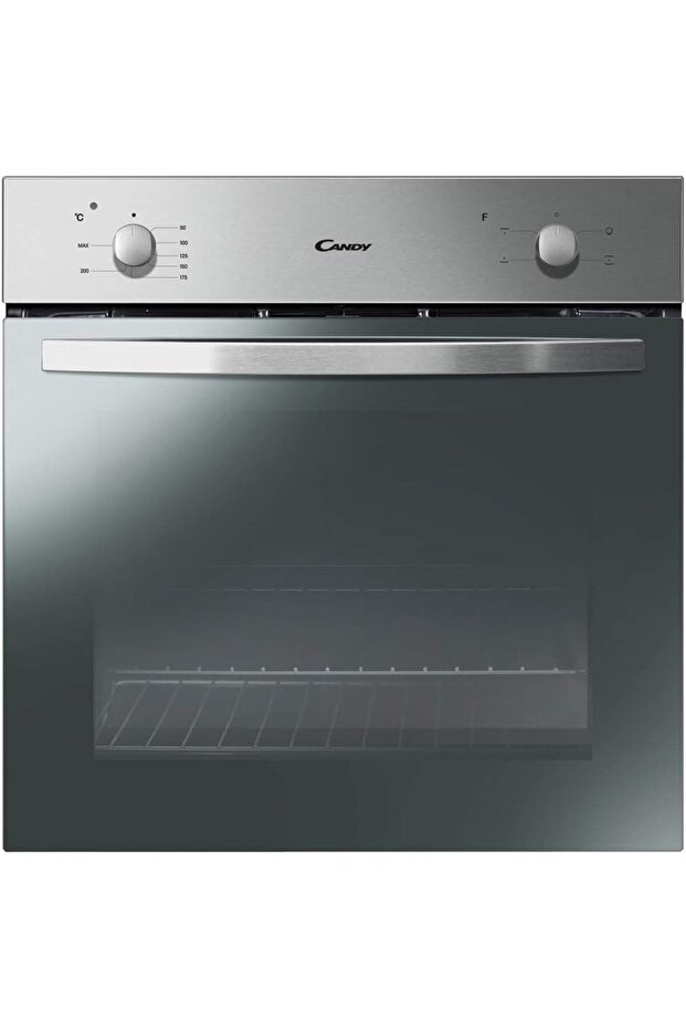 Built-in Electric Oven, 70L Capacity, 2100W, Model FCS 100 X/E, Silver/Black, Conventional, W x D x H (mm) 595 x 595 x 568