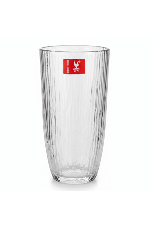 Crystal Ribbed Glass Tumbler 350 ml