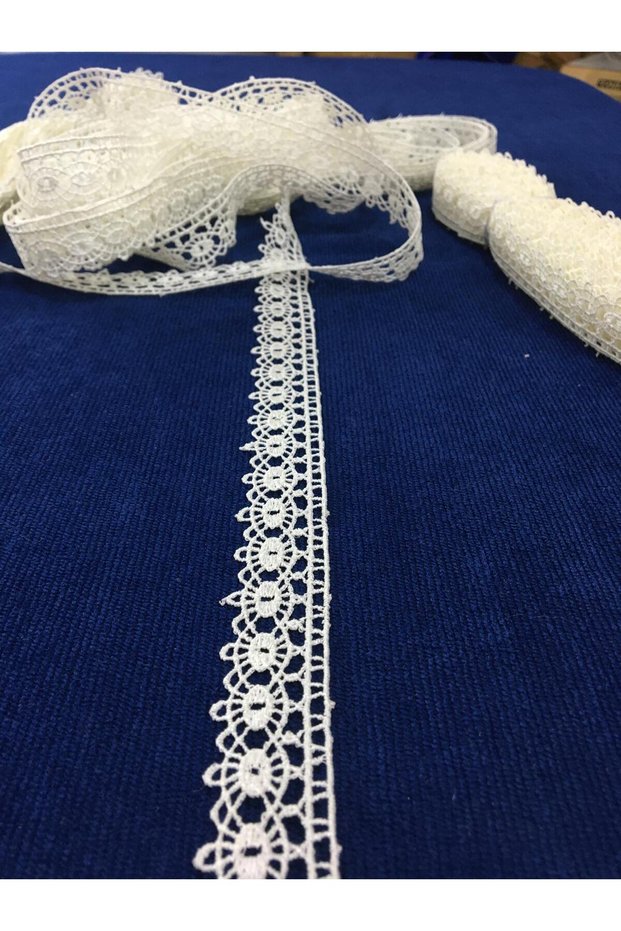 Thin Stylish Lace Guipure 9 Meters |   1. Classical Dowry Embroidered Planting and Ornamenting Edge Lace |   Premium Quality