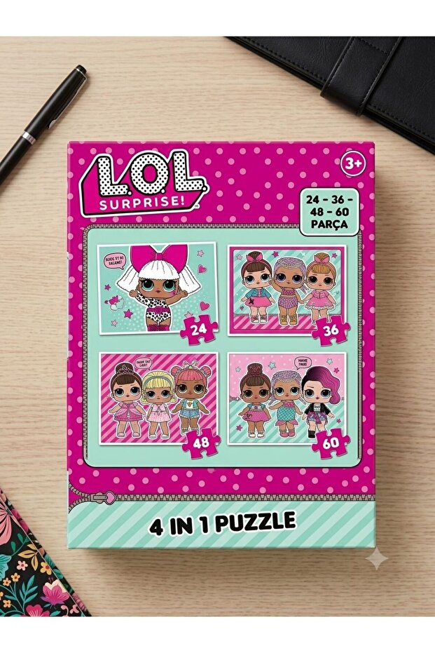 Lol Bebek 4 in 1 Puzzle Set