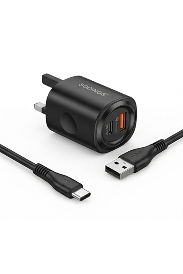35W Fast Charger With Type C USB (Compatible with Iphone 15 16 , Smasung galaxy , Xiaomi , Oneplus , Huawei & etc)